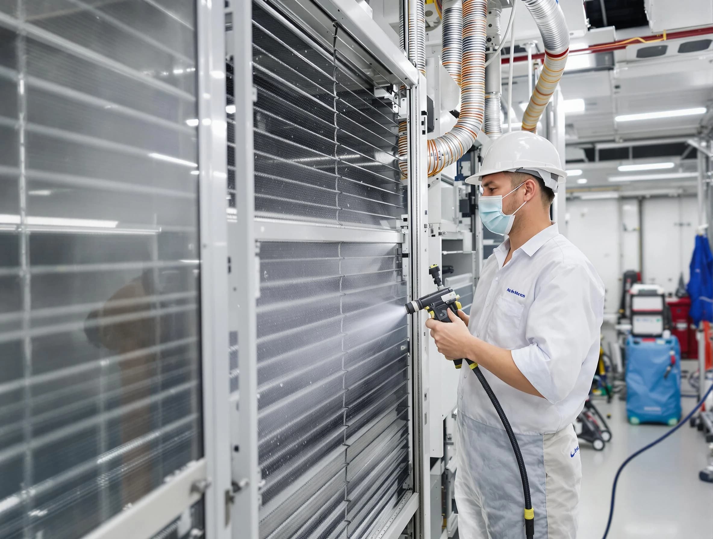 Professional AC coil cleaning by Austell Air Duct Cleaning in Austell