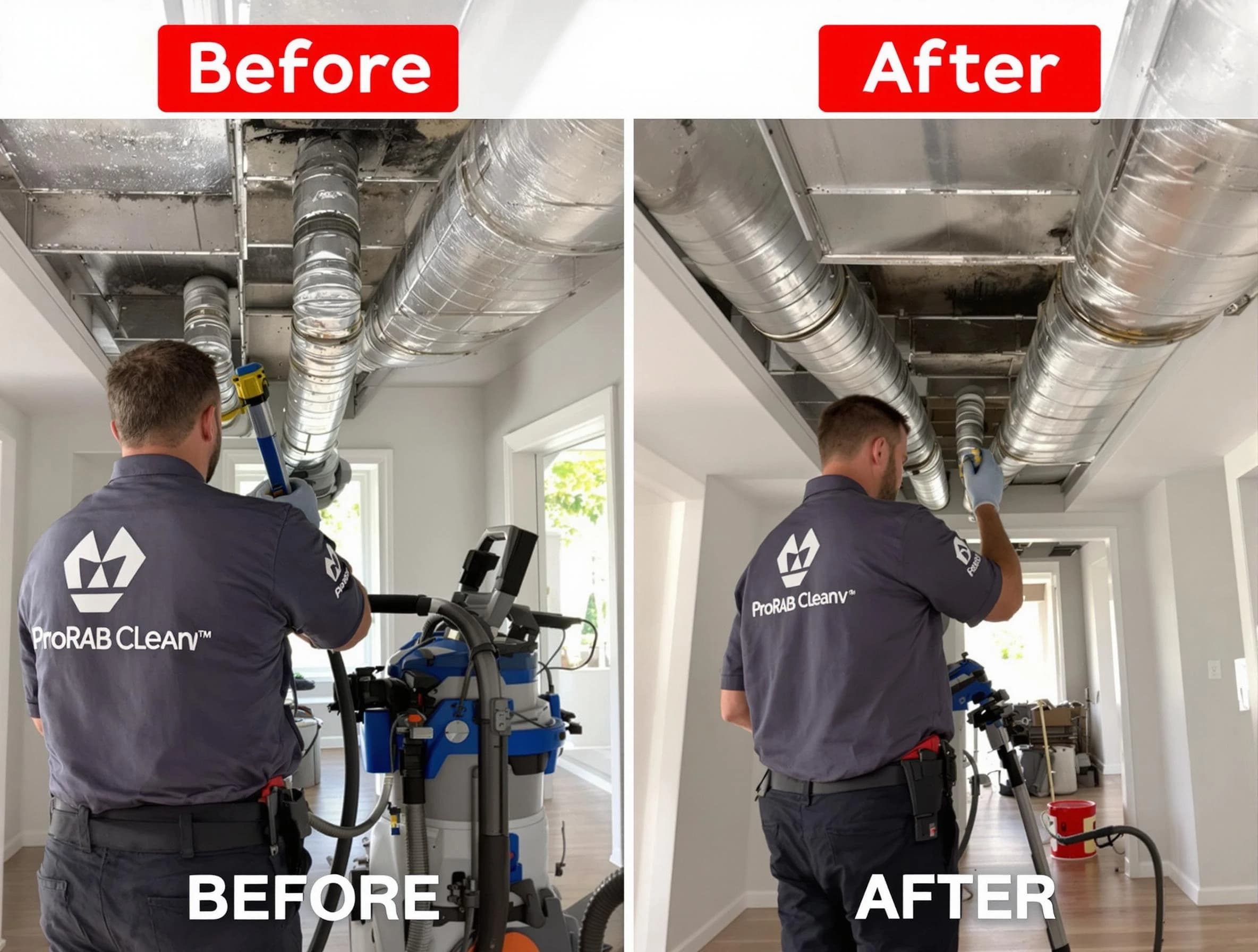 Austell Air Duct Cleaning expert performing thorough residential duct cleaning in a Austell home