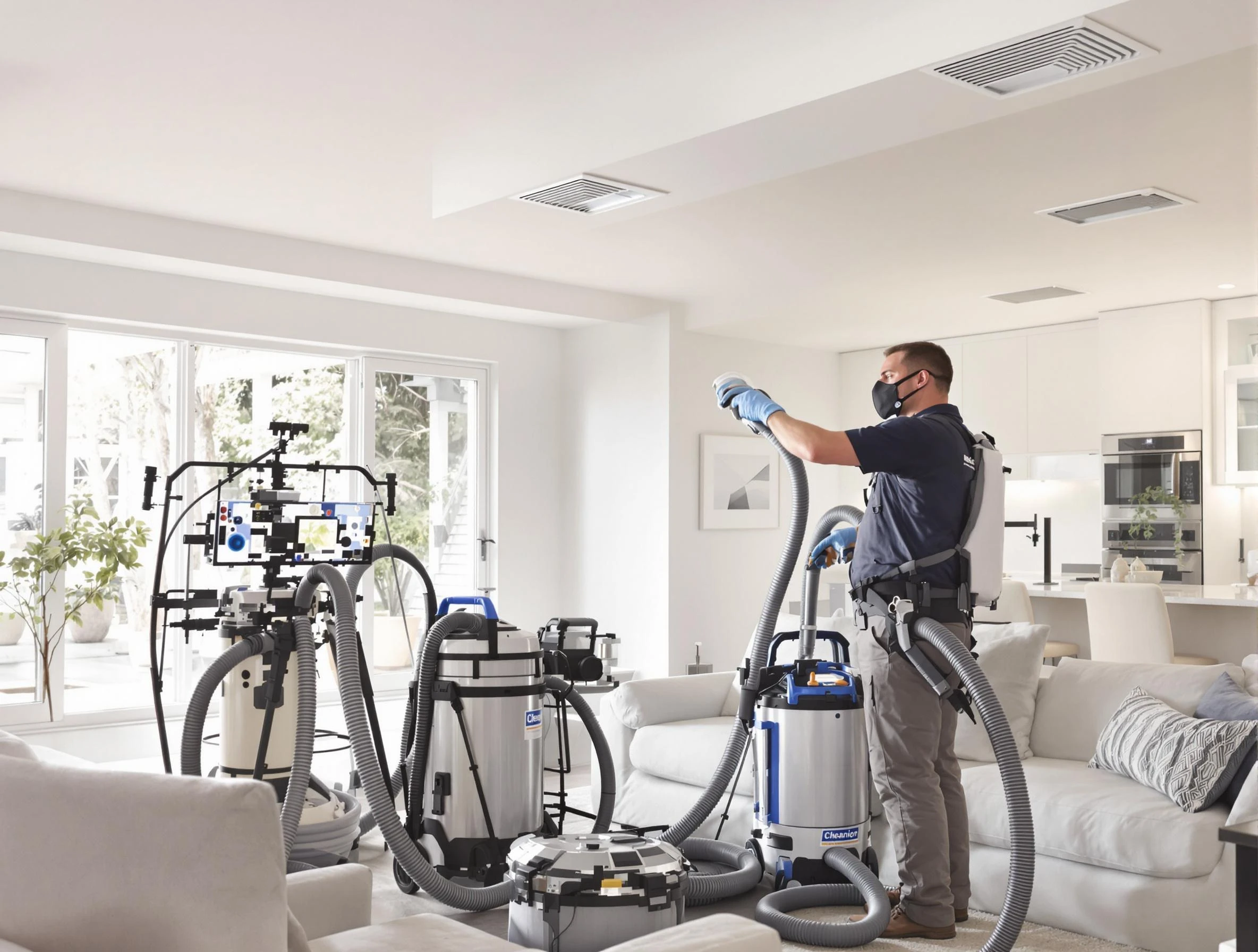 Professional AC duct cleaning by Austell Air Duct Cleaning in Austell